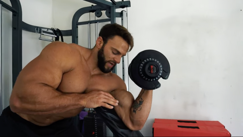 HUGE ARM DUMBBELL WORKOUT  with Eric Janicki