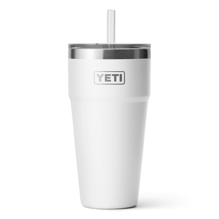 YETI Flasks One Size / White / Unisex YETI Rambler Straw Cup in White