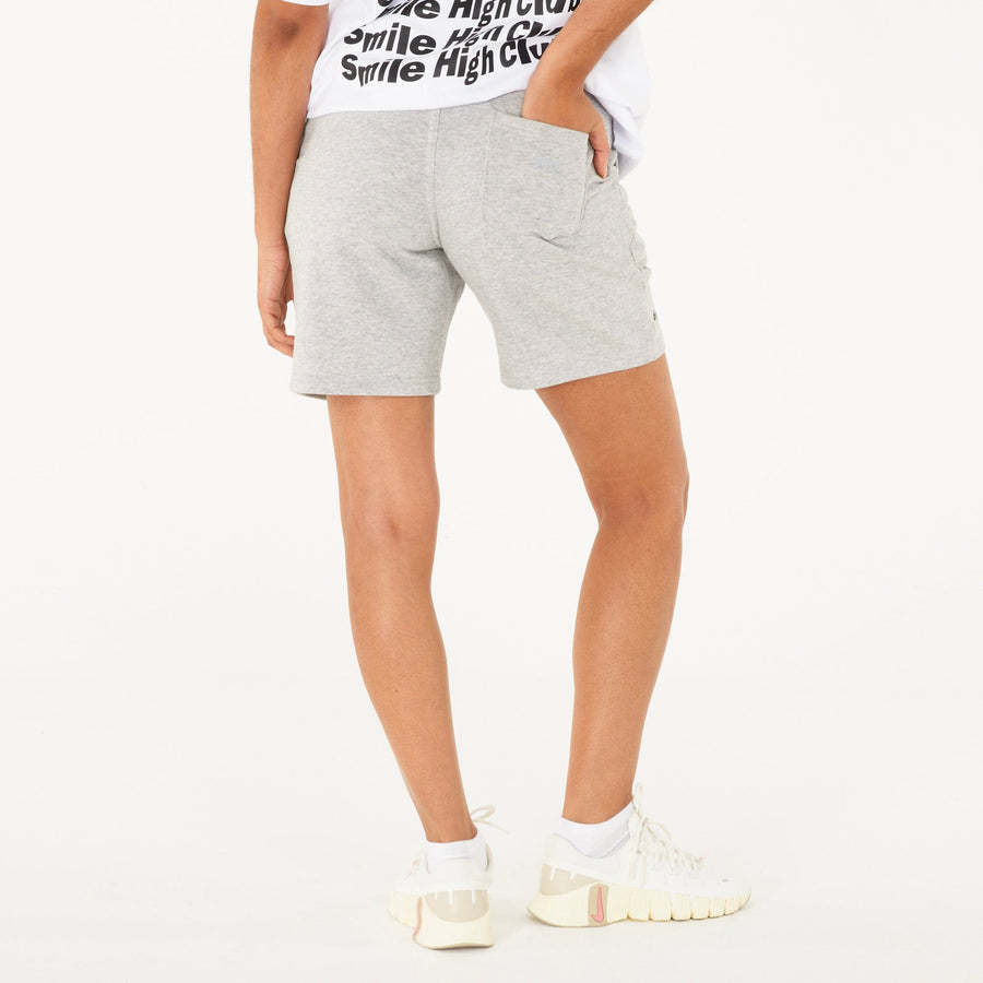 WIT Fitness Shorts WIT & Smiley Originals Smile High Club Jogger Shorts in Grey