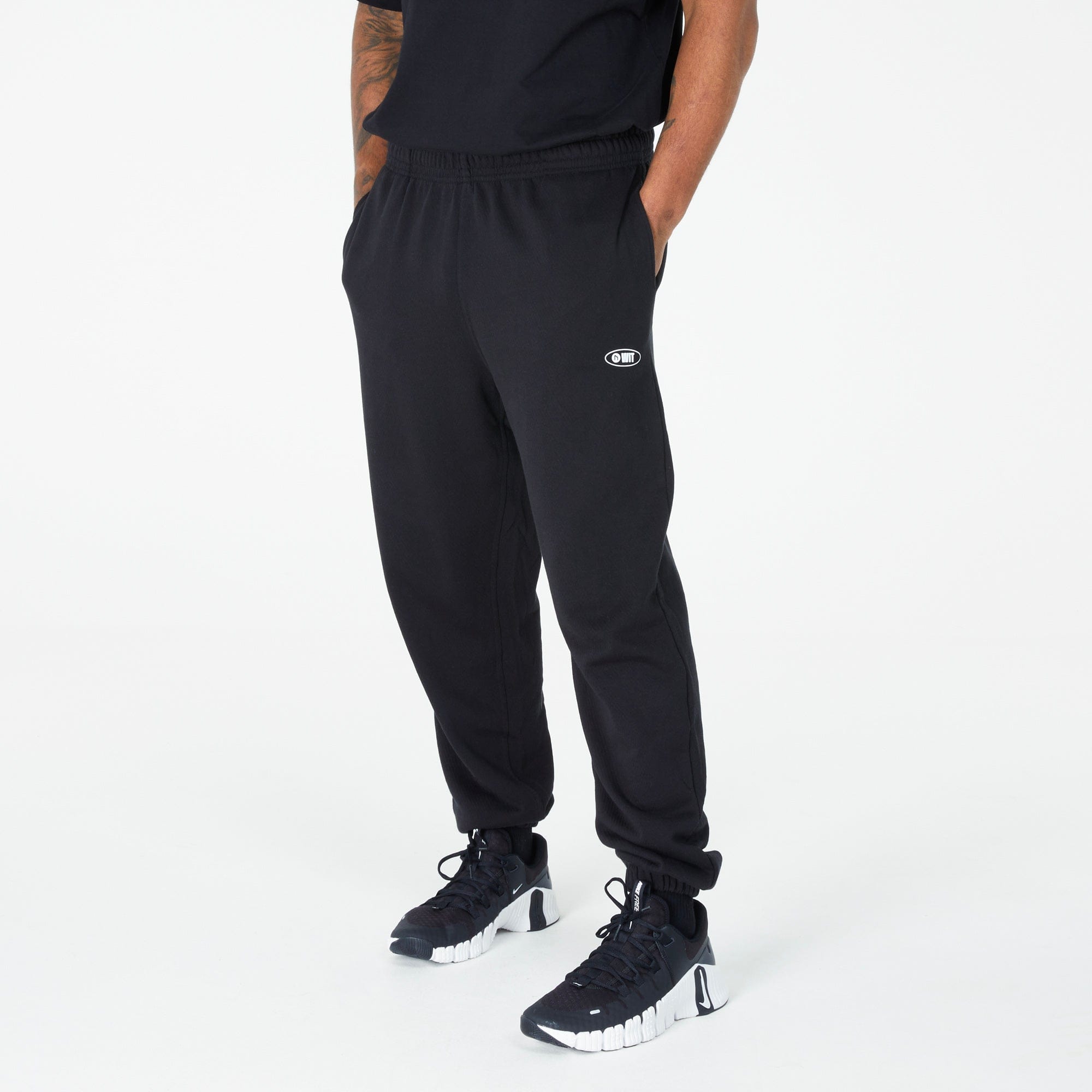 WIT Fitness Tracksuits WIT Transformation Jogger in Black and Bone