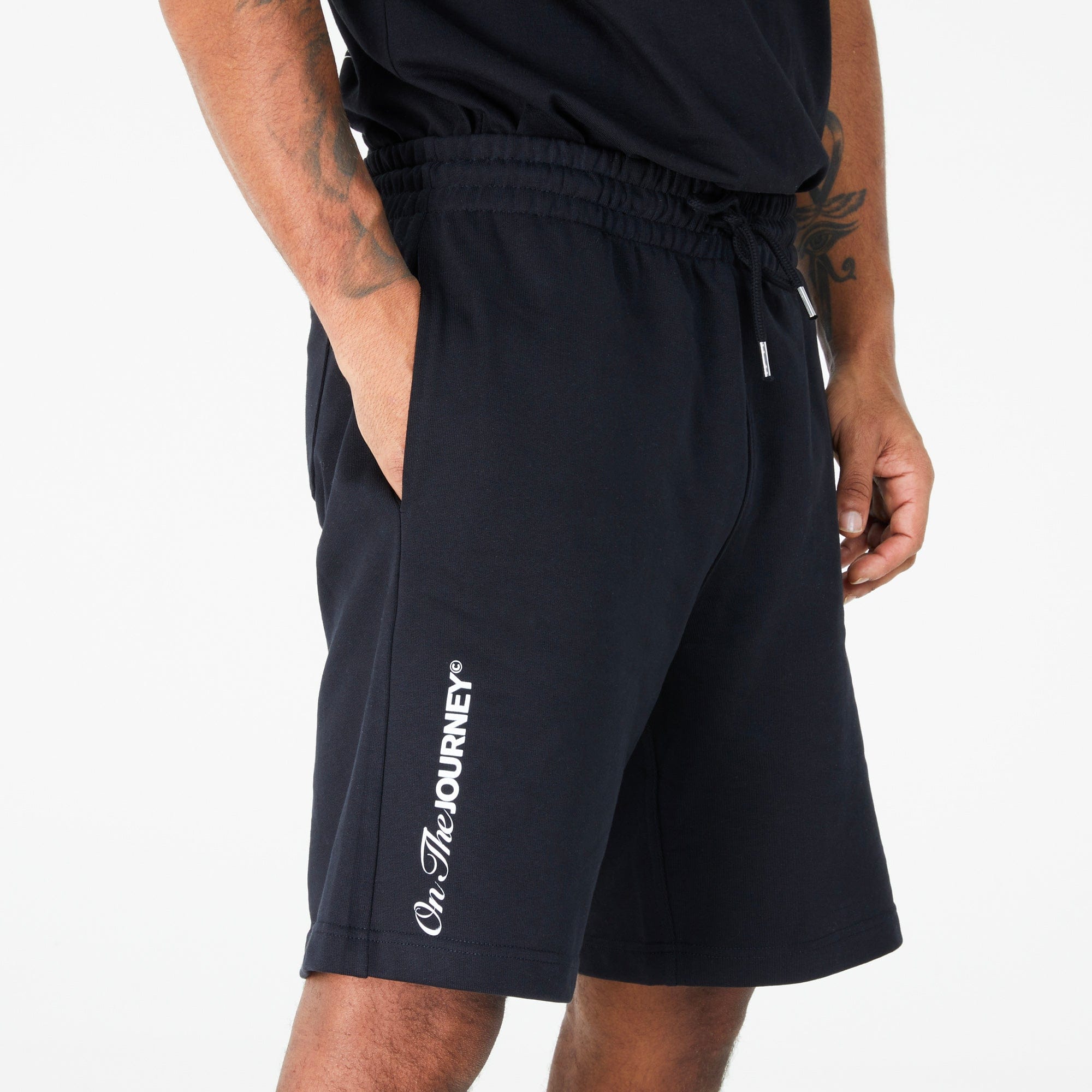 WIT Fitness Tracksuits WIT Transformation Jogger Short in Black and Bone