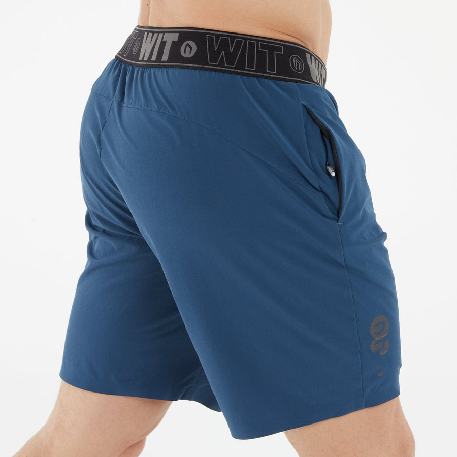 WIT Fitness Shorts WIT Lightweight Woven Shorts In Dark Blue