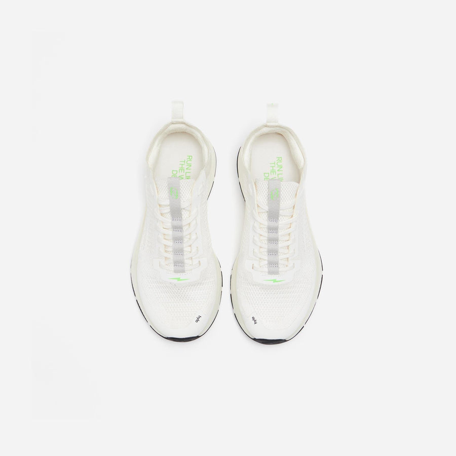hylo Men's Running Shoe hylo RUN in White/Solar Green